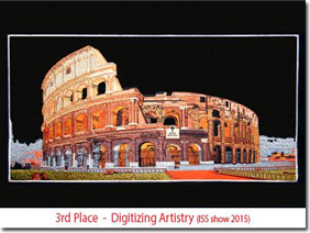 3rd Place - Digitizing Artistry (ISS show 2015)