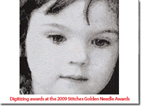 Digitizing Awards at the 2009 Stitches Golden Needle Award